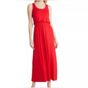 Caslon Red Maxi Dress